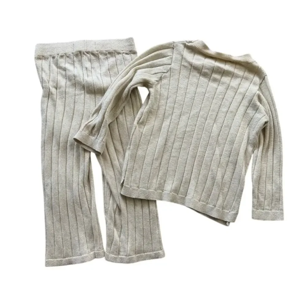 Cotton On Kids Knit Matching Set Girls Size 2 Sweater Pants